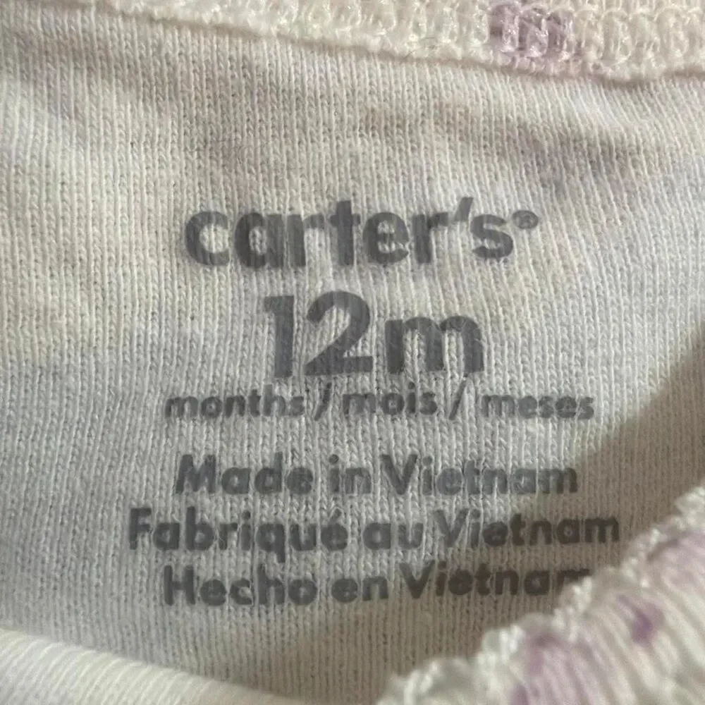 Carter-s Baby Girls multi Bundles Size 12 months